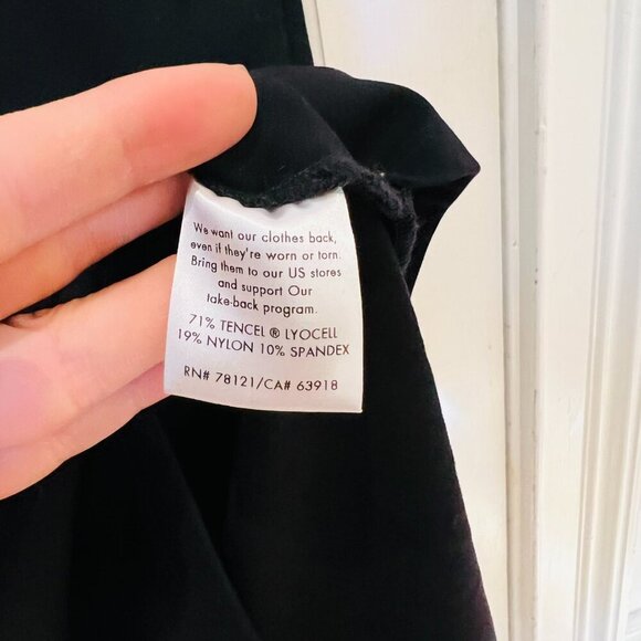 Eileen Fisher Mock Neck Sleeveless Dress Size Medium - Picture 5 of 16